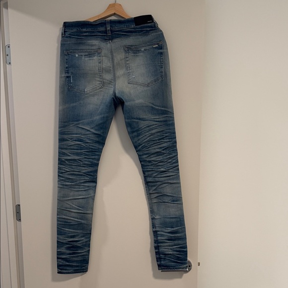 Amiri Stack Skinny Jeans Size 33 - Picture 2 of 2